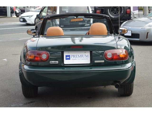 ユーノスロードスター Vスペシャル フルノーマル センソリーサウンドシステム タンカラーフルレザーシート タンカラーレザー内装 純正14インチAW 純正ナルディウッドステア CDデッキ(3枚目)