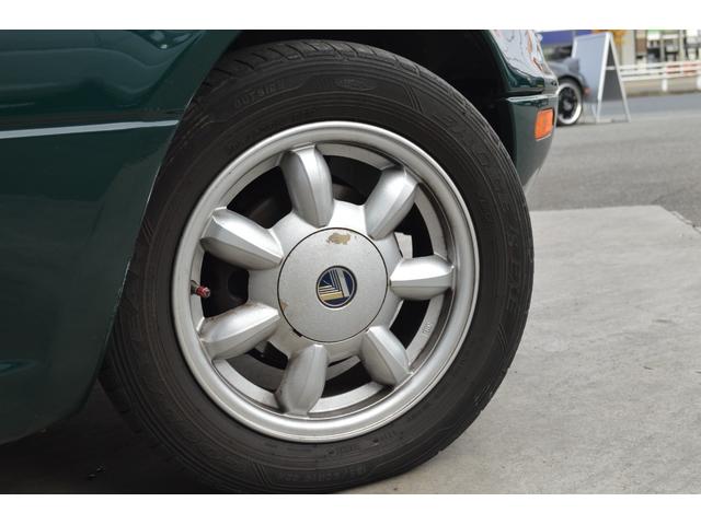 ユーノスロードスター Vスペシャル フルノーマル センソリーサウンドシステム タンカラーフルレザーシート タンカラーレザー内装 純正14インチAW 純正ナルディウッドステア CDデッキ(10枚目)