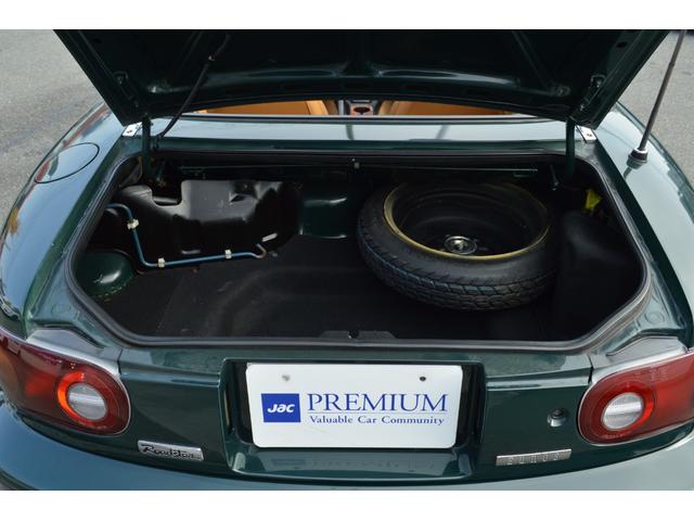 ユーノスロードスター Vスペシャル フルノーマル センソリーサウンドシステム タンカラーフルレザーシート タンカラーレザー内装 純正14インチAW 純正ナルディウッドステア CDデッキ(21枚目)