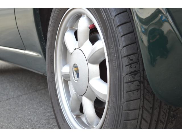 ユーノスロードスター Vスペシャル フルノーマル センソリーサウンドシステム タンカラーフルレザーシート タンカラーレザー内装 純正14インチAW 純正ナルディウッドステア CDデッキ(30枚目)