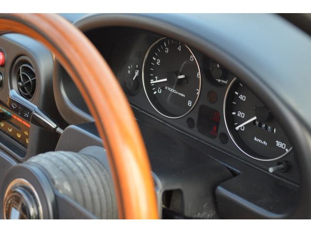 ユーノスロードスター Vスペシャル フルノーマル センソリーサウンドシステム タンカラーフルレザーシート タンカラーレザー内装 純正14インチAW 純正ナルディウッドステア CDデッキ(37枚目)