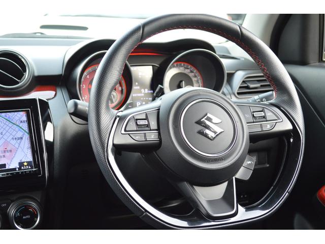 スイフトスポーツ ベースグレード　セーフティパッケージ　ワンオーナー　デュアルセンサーブレーキサポート　ナビ・フルセグＴＶ・バックカメラ　レーダークルーズ　純正１７インチアルミ　シートヒーター　ＥＴＣ　記録簿（17枚目）