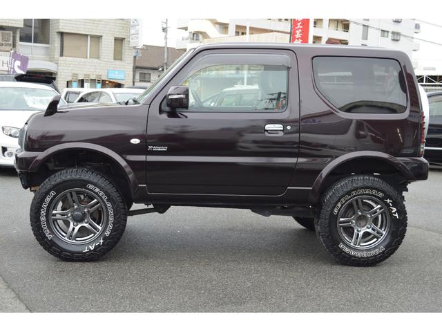 ジムニー クロスアドベンチャー　カスタムペイント　リフトアップ　１６インチアルミ＆ジオランダーＸ－ＡＴ　ＨＫＳマフラー　ショートバンパー　オーバーフェンダー　デジタルインナーミラー　外テールライト　フルレザーシート　シートヒーター（6枚目）