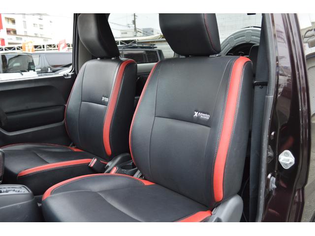 ジムニー クロスアドベンチャー　カスタムペイント　リフトアップ　１６インチアルミ＆ジオランダーＸ－ＡＴ　ＨＫＳマフラー　ショートバンパー　オーバーフェンダー　デジタルインナーミラー　外テールライト　フルレザーシート　シートヒーター（20枚目）