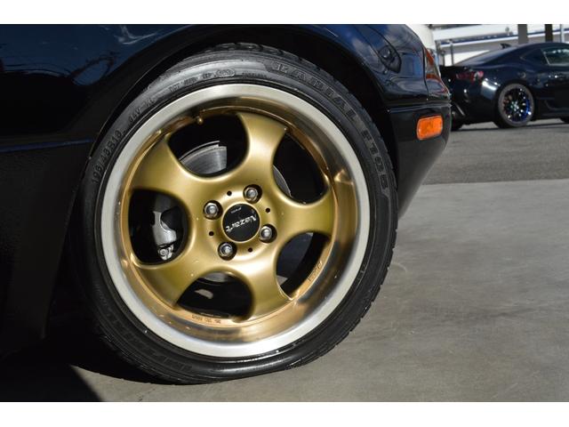 ユーノスロードスター Ｖスペシャル　５速ＭＴ　ＮＢ用エアコン装着　タイミングベルト交換済み　タンレザーシート　ワーク１６インチアルミ　ＫＹＢショックローダウン　クロス幌ガラススクリーン　ＥＴＣ（10枚目）