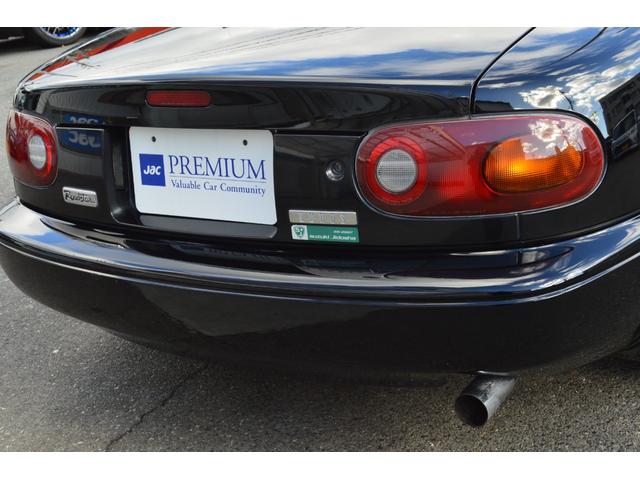 ユーノスロードスター Ｖスペシャル　５速ＭＴ　ＮＢ用エアコン装着　タイミングベルト交換済み　タンレザーシート　ワーク１６インチアルミ　ＫＹＢショックローダウン　クロス幌ガラススクリーン　ＥＴＣ（27枚目）