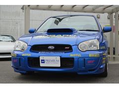 ＷＲブルーマイカのインプレッサＷＲＸの入庫です！ＷＲＣ仕様のＳＴＩ！外装内装ともに申し分ない１台です！修復歴もございません！ 2