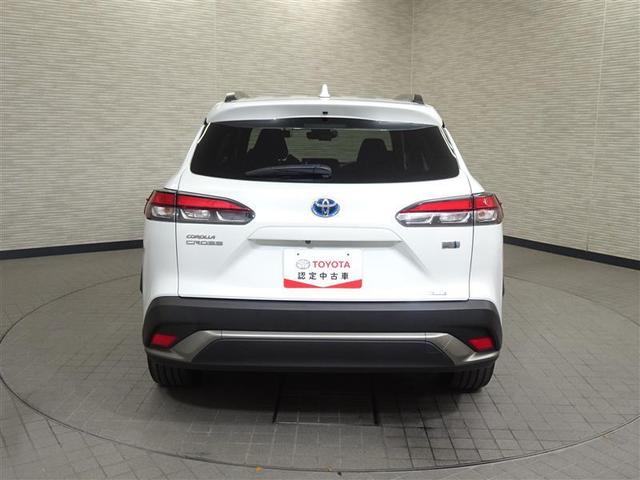 カローラクロス ハイブリッド Z ムーンルーフ Aクルコン PCS AC100 Pシート 4WD車 横滑り防止装置 キーフリー ABS LEDライト ETC車載器 地デジTV ナビ&TV 半革シート 盗難防止装置 アルミホイール(6枚目)