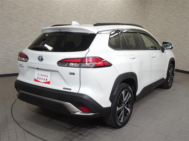 カローラクロス ハイブリッド Z ムーンルーフ Aクルコン PCS AC100 Pシート 4WD車 横滑り防止装置 キーフリー ABS LEDライト ETC車載器 地デジTV ナビ&TV 半革シート 盗難防止装置 アルミホイール(7枚目)