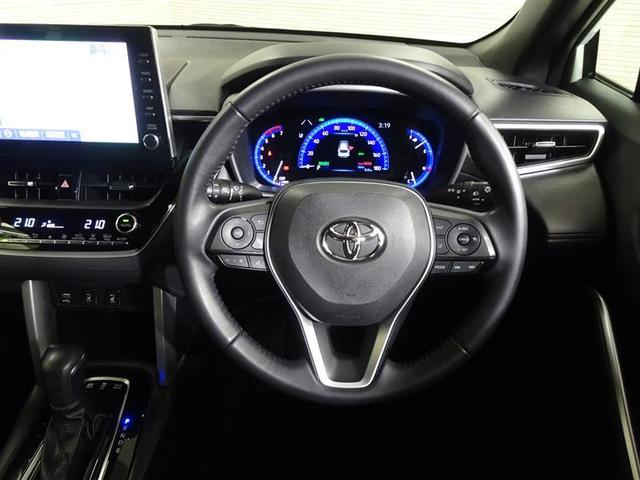 カローラクロス ハイブリッド Z ムーンルーフ Aクルコン PCS AC100 Pシート 4WD車 横滑り防止装置 キーフリー ABS LEDライト ETC車載器 地デジTV ナビ&TV 半革シート 盗難防止装置 アルミホイール(20枚目)