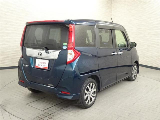 ルーミー カスタムG-T 助手席エアバック 両側オートスライドドア スマートキープッシュスタート LEDライト 1オーナー 横滑り防止機能 クルコン 点検記録簿 ETC付 アルミホイール キーレス DVD ドラレコ ナビ&TV(6枚目)