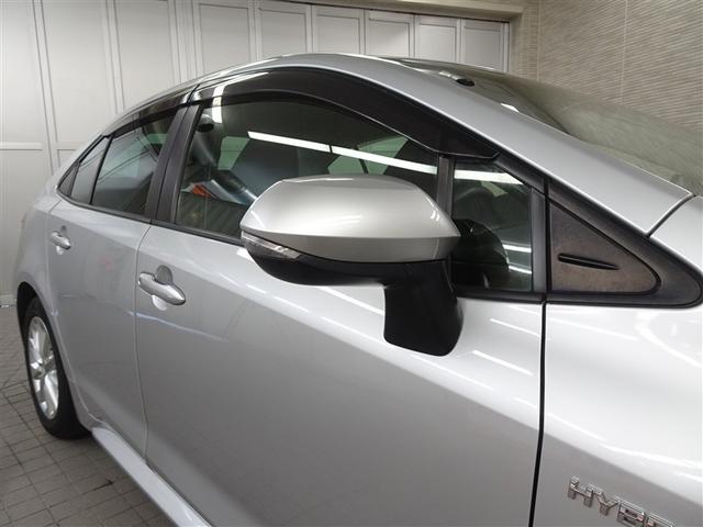 カローラ ハイブリッド S スマートキ iストップ 横滑り防止機能 LEDヘッドライト 点検記録簿 盗難防止装置 ワンオーナー キーレス オートエアコン クルコン リヤカメラ メモリナビ パワーステアリング AW ABS ETC(14枚目)