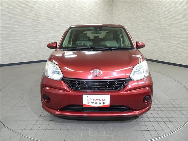 パッソ Ｘ　ＬパッケージＳ　衝突回避支援ブレーキ機能　横滑り防止機能　Ｉストップ　ＬＥＤライト　盗難防止システム　スマトキー　リアカメラ　ＥＴＣ車載器　Ｗエアバック　ワンセグＴＶ　オートエアコン　ナビＴＶ　エアバッグ　キーフリー（3枚目）