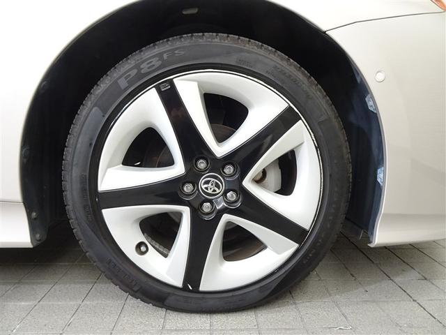 プリウス Ａツーリングセレクション　スマキー　イモビライザー　バックモニター　１オーナ　クルコン　ＬＥＤヘッドライト　ＤＶＤ視聴可　ＥＴＣ　ナビＴＶ　メモリーナビゲーション　横滑り防止機能　キーフリ　アルミ　ＡＡＣ　ＡＢＳ　パワステ（12枚目）