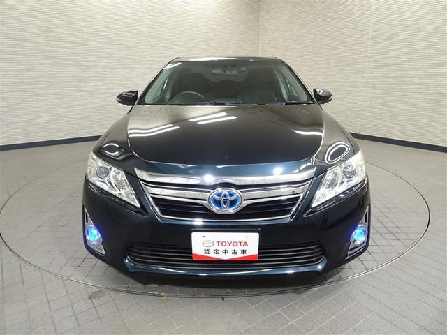 カムリ ハイブリッド　Ｇパッケージ　１オーナ　ＶＳＣ　記録簿あり　地デジ　イモビ　ＤＶＤ再生機能　オートクルーズコントロール　サイドエアバック　ナビ＆ＴＶ　ＡＣ　ＥＴＣ車載器　パワーシート　パワーウインドウ　キーフリー　アルミホイール（4枚目）