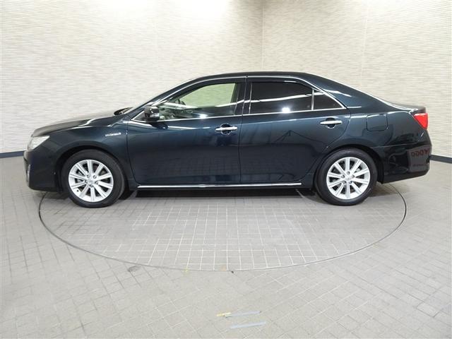 カムリ ハイブリッド　Ｇパッケージ　１オーナ　ＶＳＣ　記録簿あり　地デジ　イモビ　ＤＶＤ再生機能　オートクルーズコントロール　サイドエアバック　ナビ＆ＴＶ　ＡＣ　ＥＴＣ車載器　パワーシート　パワーウインドウ　キーフリー　アルミホイール（5枚目）