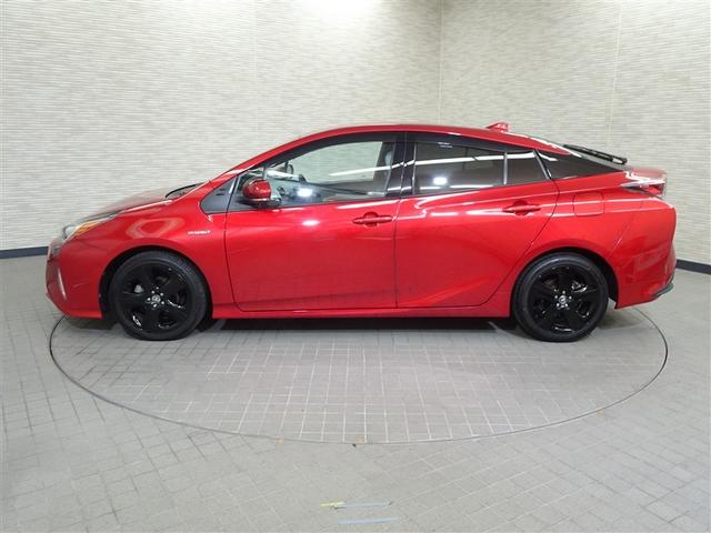 プリウス Ａツーリングセレクション　スマキー　イモビライザー　バックモニター　１オーナ　クルコン　ＬＥＤヘッドライト　ＤＶＤ視聴可　ＥＴＣ　ナビＴＶ　メモリーナビゲーション　横滑り防止機能　キーフリ　アルミ　ＡＡＣ　ＡＢＳ　パワステ（5枚目）