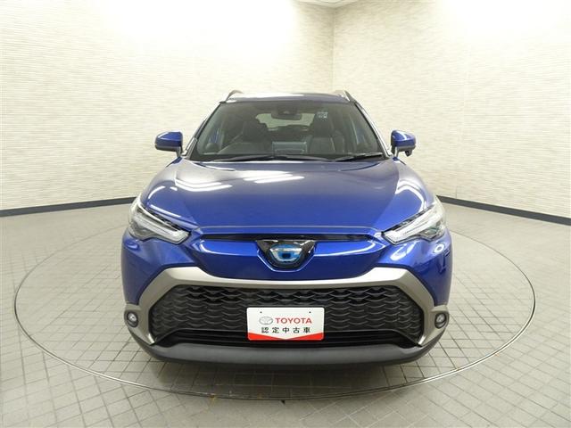 カローラクロス ハイブリッド　Ｚ　衝突軽減Ｂ　スマキ－　ワンオーナ　半レザー　Ｂモニター　アクティブクルーズコントロール　メモリナビ　アイドリングストップ　イモビ　ＬＥＤ　ＡＣ　運転席Ｐシート　キーレス　パワステ　アルミ　エアバッグ（4枚目）