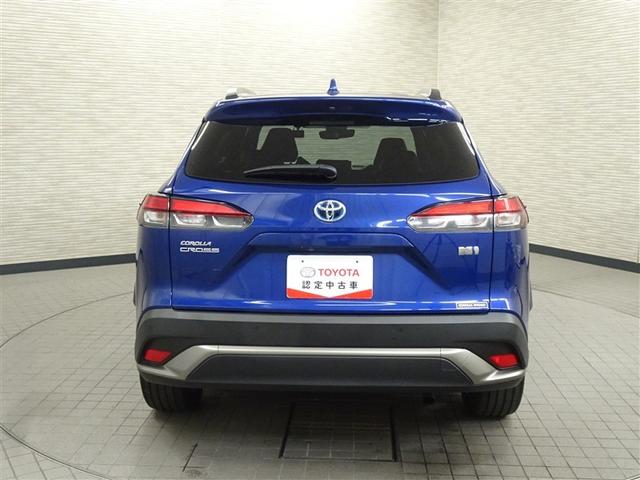 カローラクロス ハイブリッド　Ｚ　衝突軽減Ｂ　スマキ－　ワンオーナ　半レザー　Ｂモニター　アクティブクルーズコントロール　メモリナビ　アイドリングストップ　イモビ　ＬＥＤ　ＡＣ　運転席Ｐシート　キーレス　パワステ　アルミ　エアバッグ（6枚目）