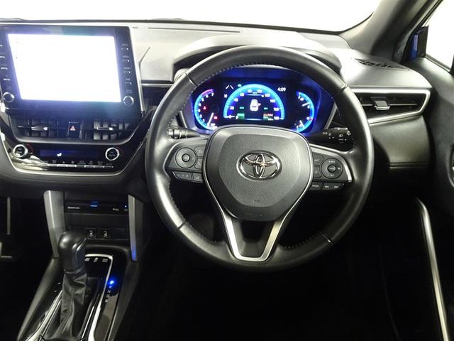 カローラクロス ハイブリッド　Ｚ　衝突軽減Ｂ　スマキ－　ワンオーナ　半レザー　Ｂモニター　アクティブクルーズコントロール　メモリナビ　アイドリングストップ　イモビ　ＬＥＤ　ＡＣ　運転席Ｐシート　キーレス　パワステ　アルミ　エアバッグ（21枚目）