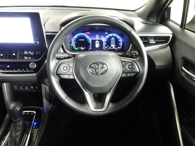 カローラクロス ハイブリッド Z PCS フルセグテレビ LEDヘッドライト Bカメラ ナビ・TV インテリジェントキー パワーシート アイドルストップ キーフリー アルミホイール ETC 盗難防止 オートエアコン ワンオーナー(22枚目)