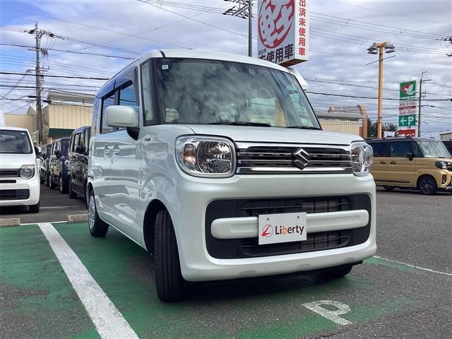 スペーシア ハイブリッドG バックカメラ 両側スライドドア ナビ クリアランスソナー レーンアシスト 衝突被害軽減システム オートライト スマートキー アイドリングストップ 電動格納ミラー ベンチシート(9枚目)