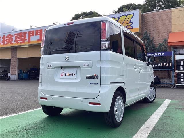 スペーシア ハイブリッドG バックカメラ 両側スライドドア ナビ クリアランスソナー レーンアシスト 衝突被害軽減システム オートライト スマートキー アイドリングストップ 電動格納ミラー ベンチシート(17枚目)