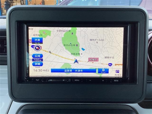 スペーシア ハイブリッドG バックカメラ 両側スライドドア ナビ クリアランスソナー レーンアシスト 衝突被害軽減システム オートライト スマートキー アイドリングストップ 電動格納ミラー ベンチシート(39枚目)