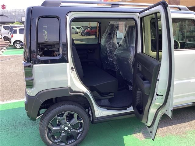 ハスラー タフワイルド　クリアランスソナー　オートクルーズコントロール　レーンアシスト　衝突被害軽減システム　オートライト　ＬＥＤヘッドランプ　スマートキー　アイドリングストップ　電動格納ミラー　シートヒーター　ＣＶＴ（25枚目）