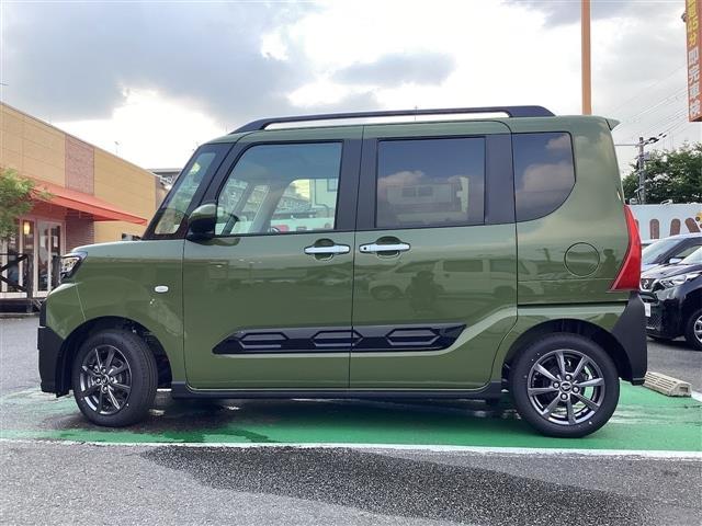 タント ファンクロス　バックカメラ　両側電動スライドドア　クリアランスソナー　衝突被害軽減システム　ＬＥＤヘッドランプ　ヘッドライトウォッシャー　スマートキー　アイドリングストップ　電動格納ミラー　シートヒーター　ＣＶＴ（19枚目）