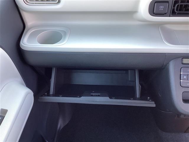 ムーヴキャンバス ストライプスＸ　両側電動スライドドア　クリアランスソナー　衝突被害軽減システム　スマートキー　アイドリングストップ　電動格納ミラー　ベンチシート　ＣＶＴ　盗難防止システム　ＡＢＳ　ＥＳＣ　衝突安全ボディ　エアコン（7枚目）