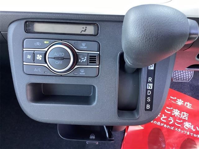 ムーヴキャンバス ストライプスＸ　両側電動スライドドア　クリアランスソナー　衝突被害軽減システム　スマートキー　アイドリングストップ　電動格納ミラー　ベンチシート　ＣＶＴ　盗難防止システム　ＡＢＳ　ＥＳＣ　衝突安全ボディ　エアコン（9枚目）