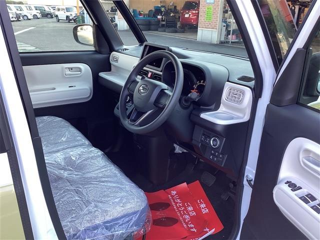 ムーヴキャンバス ストライプスＸ　両側電動スライドドア　クリアランスソナー　衝突被害軽減システム　スマートキー　アイドリングストップ　電動格納ミラー　ベンチシート　ＣＶＴ　盗難防止システム　ＡＢＳ　ＥＳＣ　衝突安全ボディ　エアコン（30枚目）