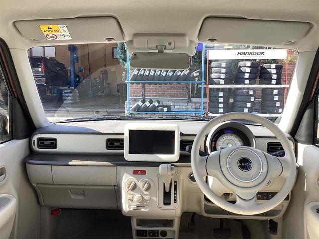アルトラパン G クリアランスソナー レーンアシスト 衝突被害軽減システム オートライト スマートキー アイドリングストップ 電動格納ミラー シートヒーター CVT ESC エアコン パワーステアリング(5枚目)