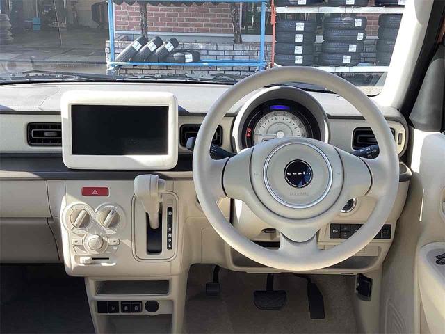 アルトラパン G クリアランスソナー レーンアシスト 衝突被害軽減システム オートライト スマートキー アイドリングストップ 電動格納ミラー シートヒーター CVT ESC エアコン パワーステアリング(6枚目)