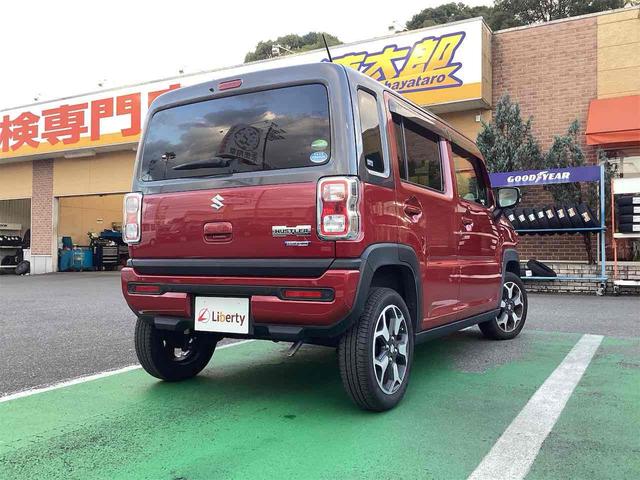 ハスラー ハイブリッドＸ　衝突軽減Ｂ　純正９インチナビ　Ｂｌｕｅｔｏｏｔｈ対応　全方位カメラ　ＥＴＣ　ＬＥＤヘッドライト　フォグライト　スマートキー　プッシュスタート　アイドリングストップ　革巻きステアリング　アルミホイール（17枚目）