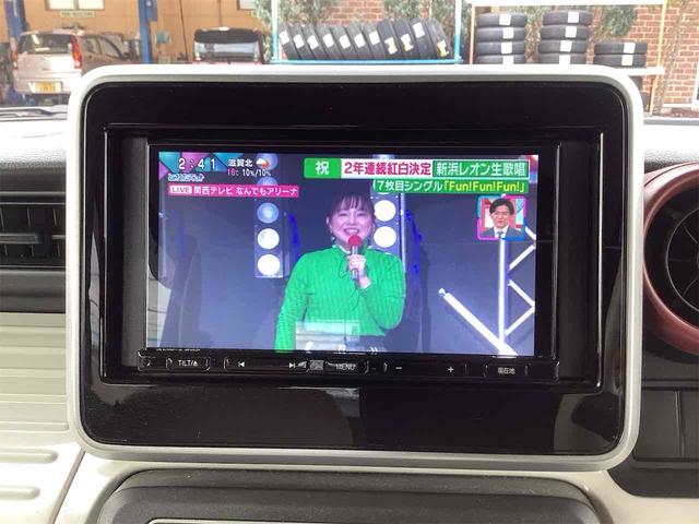 スペーシア ハイブリッドＸ　ＥＴＣ　バックカメラ　両側電動スライドドア　ナビ　ＴＶ　クリアランスソナー　レーンアシスト　衝突被害軽減システム　オートライト　スマートキー　アイドリングストップ　電動格納ミラー（8枚目）