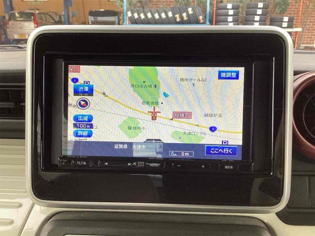 スペーシア ハイブリッドＸ　ＥＴＣ　バックカメラ　両側電動スライドドア　ナビ　ＴＶ　クリアランスソナー　レーンアシスト　衝突被害軽減システム　オートライト　スマートキー　アイドリングストップ　電動格納ミラー（9枚目）