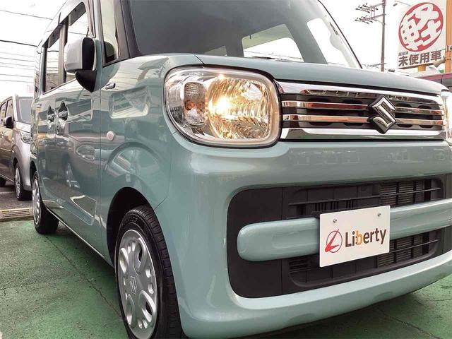 スペーシア ハイブリッドＸ　ＥＴＣ　バックカメラ　両側電動スライドドア　ナビ　ＴＶ　クリアランスソナー　レーンアシスト　衝突被害軽減システム　オートライト　スマートキー　アイドリングストップ　電動格納ミラー（55枚目）