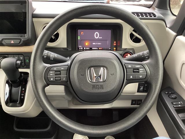 Ｎ－ＢＯＸ ベースグレード　バックカメラ　両側スライド・片側電動　クリアランスソナー　オートクルーズコントロール　レーンアシスト　オートライト　スマートキー　アイドリングストップ　電動格納ミラー　シートヒーター　ベンチシート（6枚目）