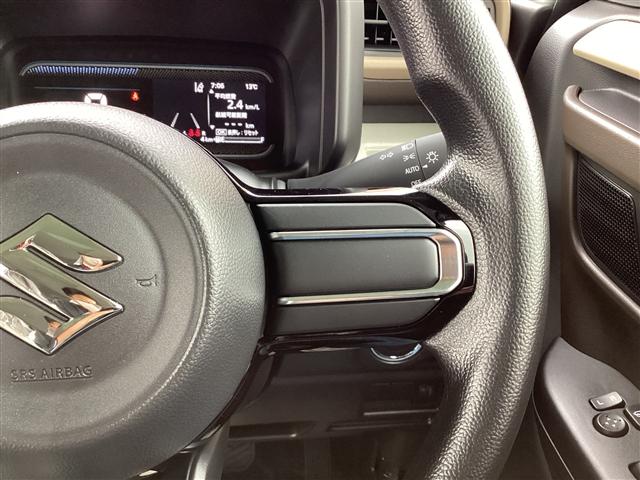 スペーシア ハイブリッドＸ　両側電動スライドドア　クリアランスソナー　衝突被害軽減システム　オートライト　ＬＥＤヘッドランプ　スマートキー　アイドリングストップ　電動格納ミラー　シートヒーター　ベンチシート　ＣＶＴ（12枚目）