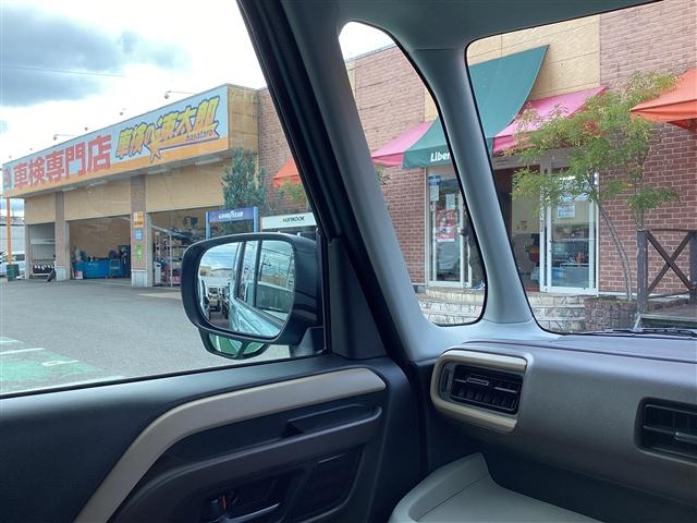 スペーシア ハイブリッドＸ　両側電動スライドドア　クリアランスソナー　衝突被害軽減システム　オートライト　ＬＥＤヘッドランプ　スマートキー　アイドリングストップ　電動格納ミラー　シートヒーター　ベンチシート　ＣＶＴ（39枚目）