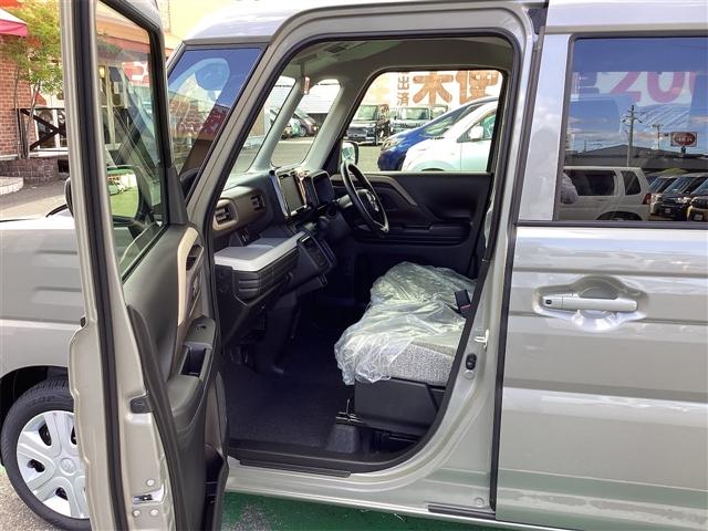 スペーシア ハイブリッドＸ　両側電動スライドドア　クリアランスソナー　衝突被害軽減システム　オートライト　ＬＥＤヘッドランプ　スマートキー　アイドリングストップ　電動格納ミラー　シートヒーター　ベンチシート　ＣＶＴ（44枚目）