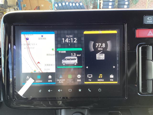 スペーシアカスタム ハイブリッドＧＳ　純正ナビ　全周囲カメラ　両側スライド・片側電動　ＴＶ　オートクルーズコントロール　オートライト　スマートキー　アイドリングストップ　電動格納ミラー　シートヒーター　ベンチシート　ＣＶＴ　ＡＢＳ　ＥＳＣ（5枚目）