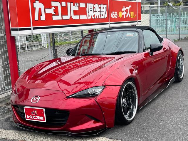 ロードスター マツダ ｎｒ ａ エイムゲインワイドボディ公認 カーボンダックテール カーボンサイドスポイラー 社外マフラー ブリッツ車高調 ｓｓｒアルミホイール ｅｔｃ 大阪府 ｎｒ ａ エイムゲインワイドボディ公認 カーボンダックテール カーボンサイド