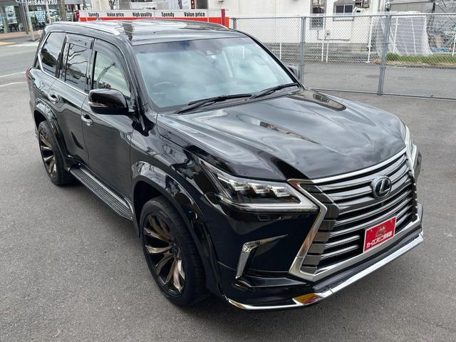 ＬＸ ＬＸ５７０　ＷＡＬＤワイドボディ公認　ＷＡＬＤジャレットアルミホイール　４ＷＤ　サンルーフ　革シート　純正ＴＶナビ　全方位カメラ　　ルーフレール（41枚目）