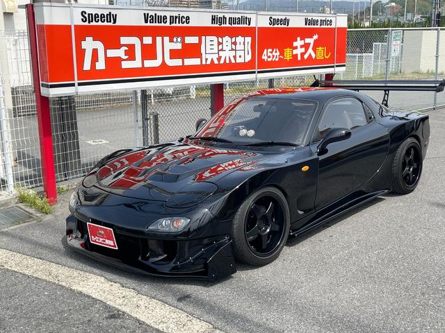 ＲＸ－７ タイプＲ　高圧縮エンジン　ＲＥ雨宮Ｆバンパー＋カナード　ワイドボディー公認　Ｖマウント　パワーＦＣ　アペックススポーツキャタライザー　トラストマフラー　ＧＴウイング（22枚目）