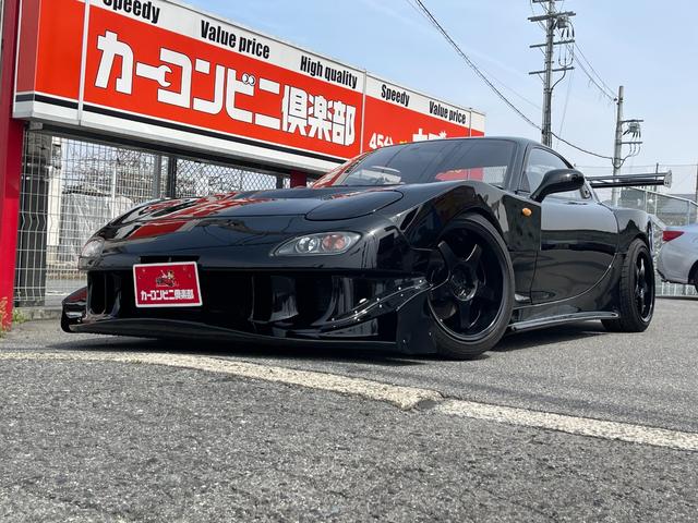 タイプＲ　高圧縮エンジン　ＲＥ雨宮Ｆバンパー＋カナード　ワイドボディー公認　Ｖマウント　パワーＦＣ　アペックススポーツキャタライザー　トラストマフラー　ＧＴウイング(28枚目)