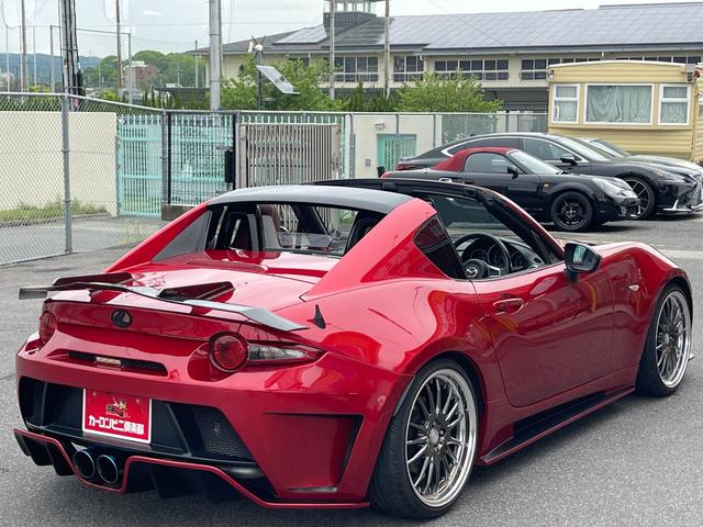 ロードスターＲＦ ＶＳ　６ＭＴ　ＫＵＨＬ　ＲＡＣＩＮＧ仕様　クールマフラー　純正ナビＴＶ　ＢＯＳＥサウンド　バックカメラ　ブリッツ車高調　ワークアルミホイール　レザーシート　ＥＴＣ　シートヒーター　ＬＥＤヘッドライト（8枚目）