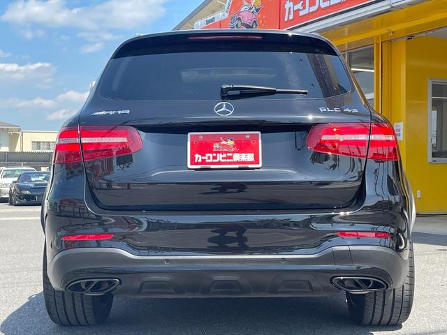 ＧＬＣ ＧＬＣ４３　４マチック　４ＷＤ　パノラミックスライディングルーフ　ヘッドアップディスプレイ　ブルメスタサウンドシステム　レザーシート　シートヒーター　ルーフレール　ＬＥＤヘッドライト　純正ナビＴＶ　ＥＴＣ（8枚目）